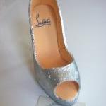 Fondant Shoe Christian Louboutin Inspired, Famous..