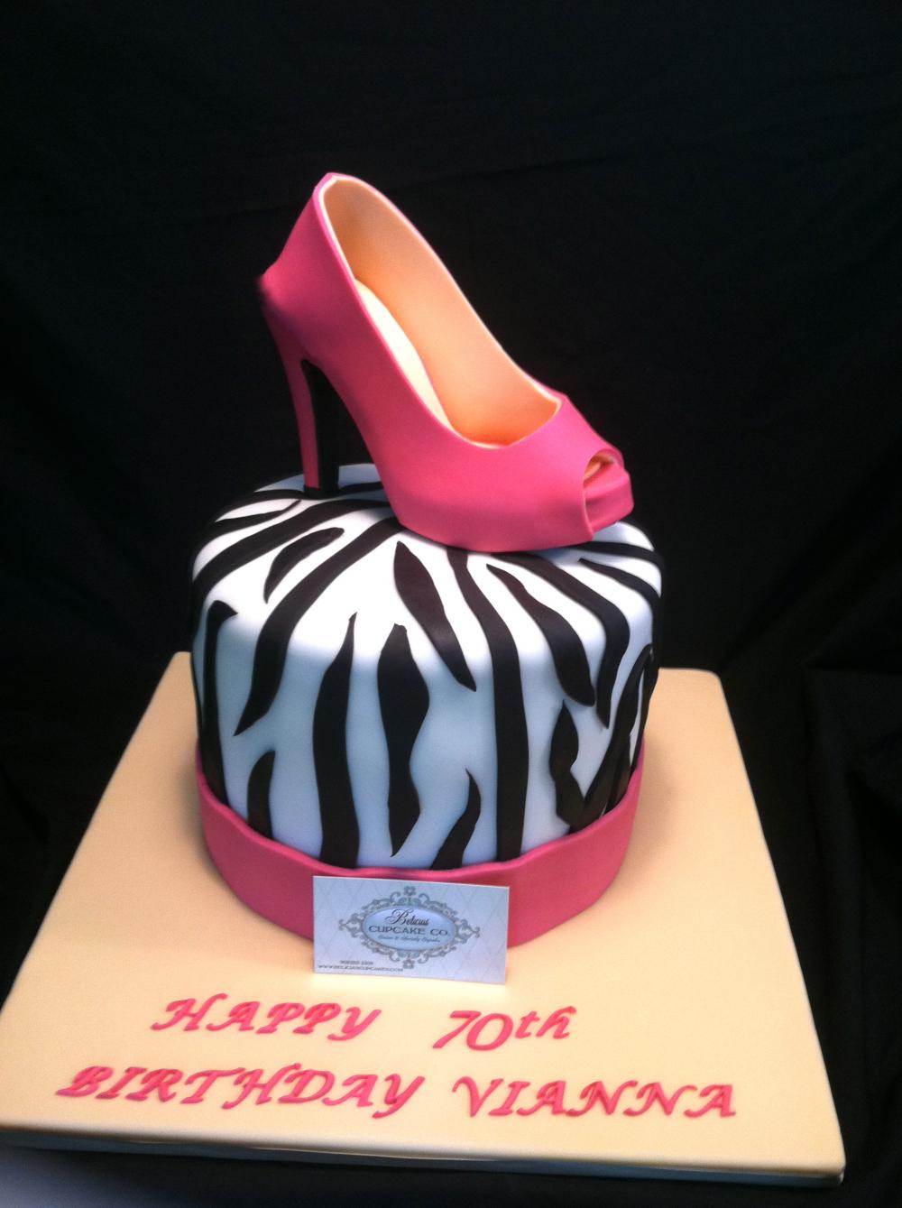 Fondant Shoe Pink Suede Stiletto Cake Topper ,100% Edible, Inspired Shoe Designer Manolo Blahnik, Perfect For Any Shoe Lover